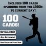 Imagem de Baseball Trading Collector Cards 100ct Jogadores Sortidos TCG