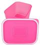 Imagem de Baseline Retangular 1,3 Litros Rosa Tupperware