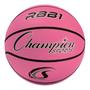 Imagem de Basketball Champion Sports Rubber, tamanho oficial 7, rosa