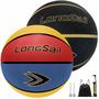 Imagem de Basketball Longsail Kids Youth Tamanho 5 de borracha com bomba