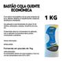 Imagem de Bastao Cola Quente Grosso 11mm Transparente Pacote Com 1 Kg