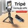 Imagem de Bastão de Selfie Bluetooth com Tripé Mini - Extensível e com Obturador Remoto para iPhone e Samsung