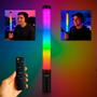 Imagem de Bastão Led Rgb Potente com Efeitos e Controle