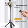 Imagem de Bastão Selfie Celular Tripé Com Bluetooth Fotos E Filmagem  S03