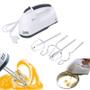 Imagem de Batedeira elétrica de 7 velocidades, batedor de ovos, portátil, misturadores de alimentos, liquidificador, ferramentas d