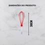 Imagem de Batedor De Ovos Silicone Com Cabo Acrilico - Ad