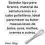 Imagem de Batedor tipo pera 35cm inox branco bp-35 fue inox fouet inox