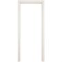Batente Fixo 215x7,5x2,7cm Primer Branco Moldurama - Holztek Imagem de Batente Fixo 215x7,5x2,7cm Primer Branco Moldurama