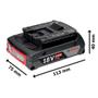 Imagem de Bateria 18V Bosch GBA 18V 2,0 Ah