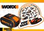 Imagem de Bateria 20v Ions De Lítio 4,0 Ah Powershare Wa3553 Worx