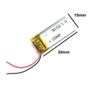 Imagem de Bateria  30mm X 15mm X 5mm 3,7v 150mah K-