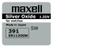 Imagem de Bateria 391 Sr1120W Maxell 1.55V Para Relógio C/5 Un