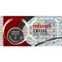 Imagem de Bateria 3V CR1216 Maxell Controle Calculadora Relógio C/1 Un