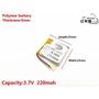 Imagem de Bateria  502525 Com 220mah E 3,7v Nova -
