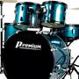 Imagem de Bateria Acústica Premium DX722 Bl Azul Bumbo 22"