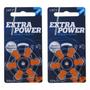 Imagem de Bateria Auditiva 13 Pr48 Extra Power 60 Baterias-10 Cartelas