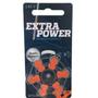 Imagem de Bateria Auditiva 13 Pr48 Extra Power 60 Baterias 10 Cartelas