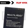 Imagem de Bateria celular MULTILASER modelo FLIP VITA