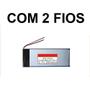 Imagem de Bateria Com 200mah 351743 Medida 3,5mmx17mmx43mm 2 Fios 3,7v