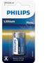 Imagem de Bateria Cr123a Philips 3v Pilha Cr123a Cartela C/ 1 Unidade