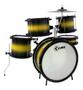 Imagem de Bateria Criança Infantil Luen Pop Kids Completa Com Prato