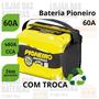 Imagem de Bateria De Carro Pioneiro 60 Amperes Selada 24m Garantia