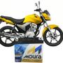 Imagem de Bateria De Moto Honda Cg 125 150 160 5ah Moura Cg Fan Ks/es