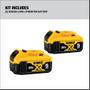Imagem de Bateria DeWalt 20V Max XR 5Ah - Pacote com 2 Unidades (DCB205-2)