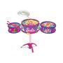 Imagem de Bateria Dreamtopia Barbie Instrumento Musical Rosa Fun