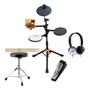 Imagem de Bateria Eletronica Carlsbro Rock 50 Kit Com Banco E Fone