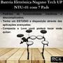 Imagem de Bateria Eletrônica Nagano Tech UP NTU-01 com 7 Pads