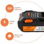 Imagem de Bateria Futurebatt 18V 6.0Ah de íon de lítio para Ridgid 18V