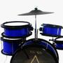 Imagem de Bateria Infantil Luen Star Kids Azul