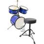 Imagem de Bateria Infantil Musical Spring Kids Spk15-Az Azul