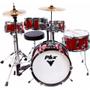 Imagem de Bateria Infantil Phx Bumbo 14 Ds514c Vermelha Profissional