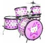 Imagem de Bateria infantil POP Rosa LUEN