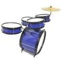 Imagem de Bateria Infantil Profissional ROCK BABY (AM) - Azul