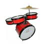 Imagem de Bateria Infantil Profissional Rock Baby Vermelha - Rock Baby