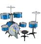 Imagem de Bateria Infantil Rock Baby 6 Tons Chimbal Banqueta Completo