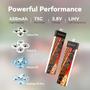 Imagem de Bateria Lipo BETAFPV LAVA 450mAh 1S 3,8V 75C LiHV com BT2.0