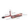 Imagem de Bateria Lipo BETAFPV LAVA 550mAh 2S 7,6V 75C LiHV com Conector XT30