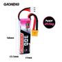 Imagem de Bateria LiPo GAONENG GNB 2S 7,6V 300mAh 80C com Conector XT30