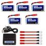 Imagem de Bateria Lipo URGENEX 3.7V 850mAh com Conector JST para Drone RC