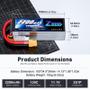 Imagem de Bateria Lipo Zeee 3S 11,1V 2200mAh 120C com Conector XT60 (Pacote com 2)