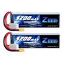 Imagem de Bateria Lipo Zeee 3S 11,1V 5200mAh 120C com Conector XT60 (2 Unidades)