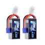 Imagem de Bateria Lipo Zeee 3S 2200mAh 11.1V 50C com Conector EC3 (2 Unidades)