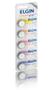 Imagem de Bateria Moeda Cr2025 3v Pilha Lithium Elgin com 5 Unidades