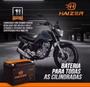 Imagem de Bateria Moto Biz 125 / Fan 125 / YBR 125 / Broz 150 / Fan 150 / XRE 300 Haizer 12v 6Ah