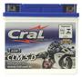 Imagem de Bateria moto Cral CLM 5 D 5ah Honda Cg Titan Biz Bros Fan Yamaha fazer Ybr