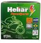 Imagem de Bateria moto Heliar HTZ6 5ah Honda Titan Bros Fan Biz Cg Titan 125/150/160 Yamaha fazer Ybr